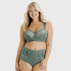 Soft-BH - Miss Mary BH mit elastischen Spitzeneinsätzen – Farbe GRÜN – Ansicht 1 Soft-BH - Miss Mary BH mit elastischen Spitzeneinsätzen, in Größe 080 bis 120, in Cup G, in Farbe GRÜN – Farbe GRÜN – Ansicht 1