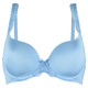 Bügel-BH - LingaDore Bügel-BH mit vorgeformten Cups, in Größe 075 bis 090, in Cup B, in Farbe MARINE – Farbe TÜRKISBLAU – Ansicht 5