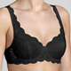 Bügel-BH - Triumph Amourette Bügel-BH mit Elastikspitze, in Größe 075 bis 095, in Cup B, in Farbe SCHWARZ – Farbe SCHWARZ – Ansicht 3