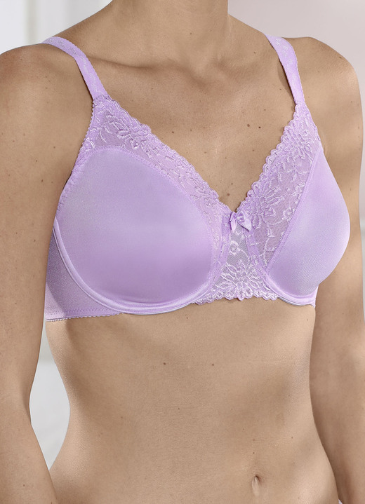 BHs - Triumph-Ladyform Soft-Minimizer-Bügel-BH, in Größe 075 bis 095, in Cup G, in Farbe JEANSBLAU Ansicht 5