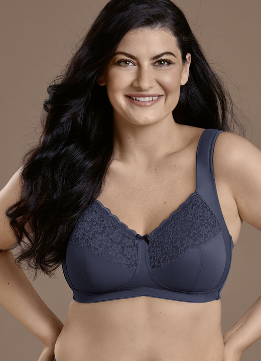 Soft-BH - Anita Entlastungs-BH, in Größe 075 bis 115, in Cup G, in Farbe BLAUGRAU Ansicht 1