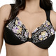 Bügel-BH - Glamorise Bügel-BH mit Floraldessin – Farbe SCHWARZ-BUNT – Ansicht 1 Bügel-BH - Glamorise Bügel-BH mit Floraldessin, in Größe 075 bis 115, in Cup B, in Farbe SCHWARZ-BUNT – Farbe SCHWARZ-BUNT – Ansicht 1