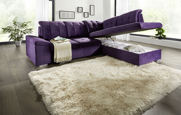 - Polsterecke mit Funktion, in Farbe LILA Ansicht 2