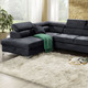 Funktions-Polstermöbel - Polsterecke mit Bettfunktion und Komfortschaum-Polsterung – Farbe ANTHRAZIT – Ansicht 1 Funktions-Polstermöbel - Polsterecke mit Bettfunktion und Komfortschaum-Polsterung, in Farbe BEIGE – Farbe ANTHRAZIT – Ansicht 1
