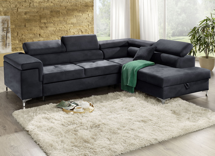 Funktions-Polstermöbel - Polsterecke mit Bettfunktion und Komfortschaum-Polsterung Ansicht 16 Funktions-Polstermöbel - Polsterecke mit Bettfunktion und Komfortschaum-Polsterung, in Farbe BEIGE Ansicht 16