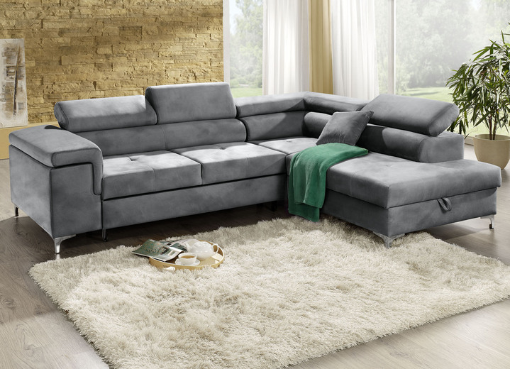Funktions-Polstermöbel - Polsterecke mit Bettfunktion und Komfortschaum-Polsterung Ansicht 13 Funktions-Polstermöbel - Polsterecke mit Bettfunktion und Komfortschaum-Polsterung, in Farbe BEIGE Ansicht 13