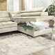 Funktions-Polstermöbel - Polsterecke mit Bettfunktion und Komfortschaum-Polsterung – Farbe BEIGE – Ansicht 3 Funktions-Polstermöbel - Polsterecke mit Bettfunktion und Komfortschaum-Polsterung, in Farbe BEIGE – Farbe BEIGE – Ansicht 3