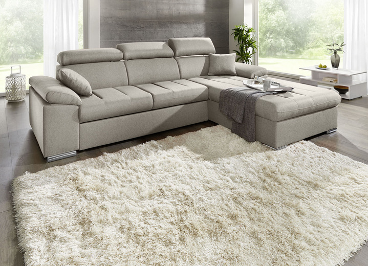 Funktions-Polstermöbel - Polsterecke mit Bettfunktion, in Farbe TERRA Ansicht 19