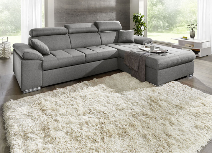 Funktions-Polstermöbel - Polsterecke mit Bettfunktion, in Farbe TERRA Ansicht 16