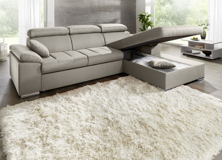 Funktions-Polstermöbel - Polsterecke mit Bettfunktion, in Farbe TERRA Ansicht 21