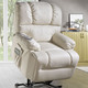 TV- & Relaxsessel - Relaxsessel mit komfortabler Kippfunktion – Farbe CREME – Ansicht 2 TV- & Relaxsessel - Relaxsessel mit komfortabler Kippfunktion, in Farbe CREME, in Ausführung Relaxsessel, mechanisch verstellbar – Farbe CREME – Ansicht 2
