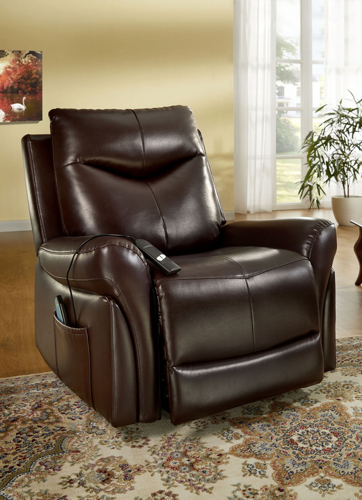 TV- & Relaxsessel - Bequemer Relaxsessel mit XXL-Sitzkomfort, in Farbe BRAUN, in Ausführung Relax-Sessel Ansicht 1