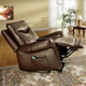 TV- & Relaxsessel - Bequemer Relaxsessel mit XXL-Sitzkomfort – Farbe COGNAC – Ansicht 2 TV- & Relaxsessel - Bequemer Relaxsessel mit XXL-Sitzkomfort, in Farbe COGNAC, in Ausführung Relaxsessel – Farbe COGNAC – Ansicht 2
