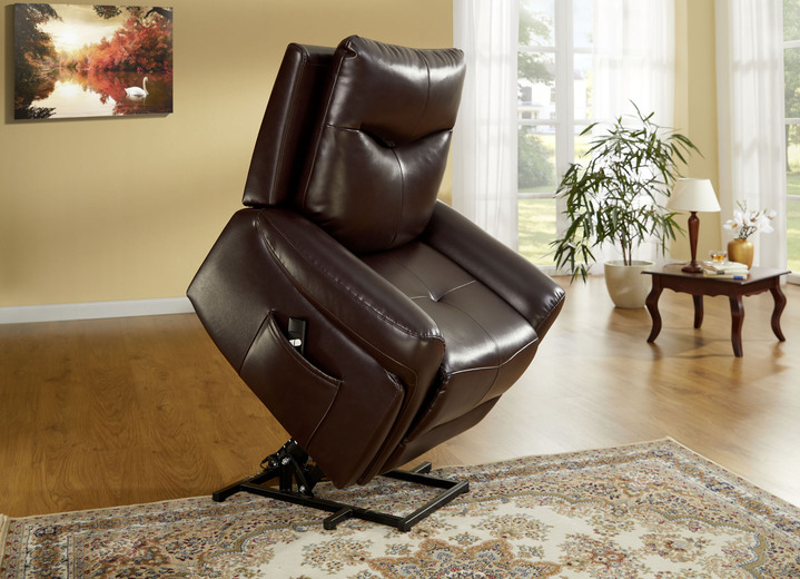 TV- & Relaxsessel - Bequemer Relaxsessel mit XXL-Sitzkomfort Ansicht 5 TV- & Relaxsessel - Bequemer Relaxsessel mit XXL-Sitzkomfort, in Farbe COGNAC, in Ausführung Relaxsessel Ansicht 5