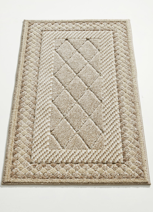 Modern - Naturnahe Brücken und Teppiche, in Größe 111 (Brücke, 60x110 cm) bis 282 (Teppich, 200x290 cm), in Farbe CREME Ansicht 1