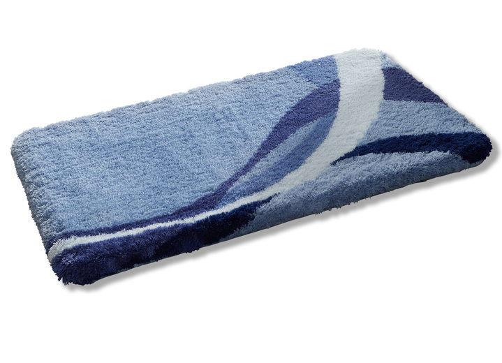 Badgarnituren - Badgarnitur von Kleine Wolke mit rutschhemmender Rückseite, in Größe 100 (Vorleger halbrund, 50/ 80 cm) bis 112 (WC-Deckelbezug, 47/ 50 cm), in Farbe BEIGE Ansicht 4