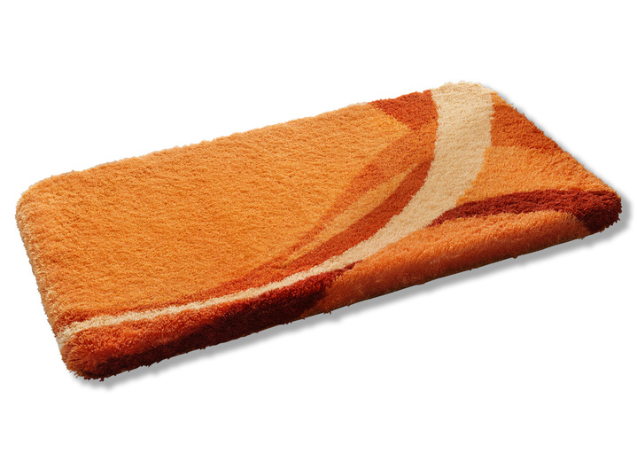 Badgarnituren - Badgarnitur von Kleine Wolke mit rutschhemmender Rückseite, in Größe 100 (Vorleger halbrund, 50/ 80 cm) bis 112 (WC-Deckelbezug, 47/ 50 cm), in Farbe GRÜN Ansicht 4