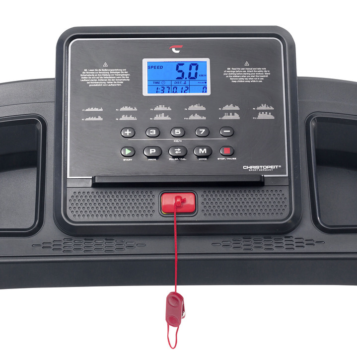 Fitness - Elektrisches Laufband CS3000 Ansicht 3 Fitness - Elektrisches Laufband CS3000, in Farbe SCHWARZ Ansicht 3