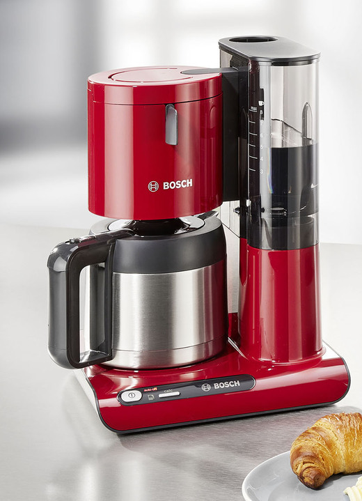 Kaffeemaschinen - Bosch Filter-Kaffeemaschine TKA8A053 , in Farbe ROT, in Ausführung Filter-Kaffeemaschine