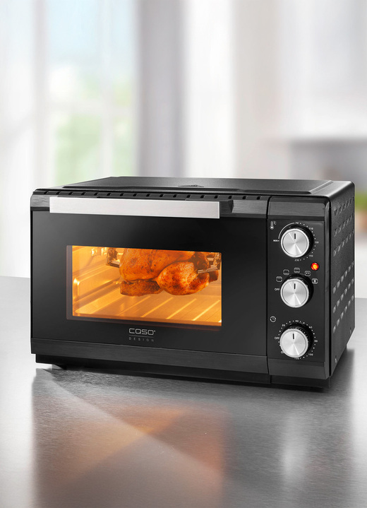 Kochen & Grillen - CASO Backofen T020 – spart Zeit und Energie Ansicht 2 Kochen & Grillen - CASO Backofen T020 – spart Zeit und Energie, in Farbe SCHWARZ Ansicht 2