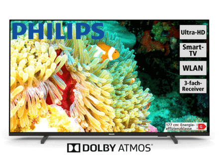 Philips 4K-Ultra-HD Smart-LED-Fernseher