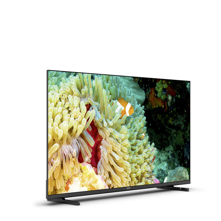 - Philips 4K-Ultra-HD Smart-LED-Fernseher, in Farbe SCHWARZ Ansicht 4