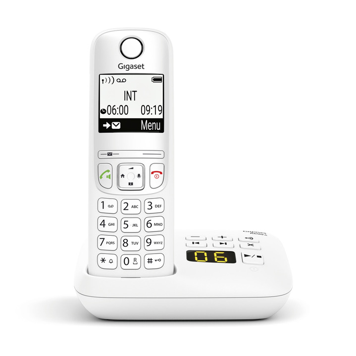 Smartphones & Telefone - Schnurloses Telefon Gigaset A690 Ansicht 3 Smartphones & Telefone - Schnurloses Telefon Gigaset A690, in Farbe WEISS, in Ausführung Schnurloses Telefon Gigaset A690 Ansicht 3