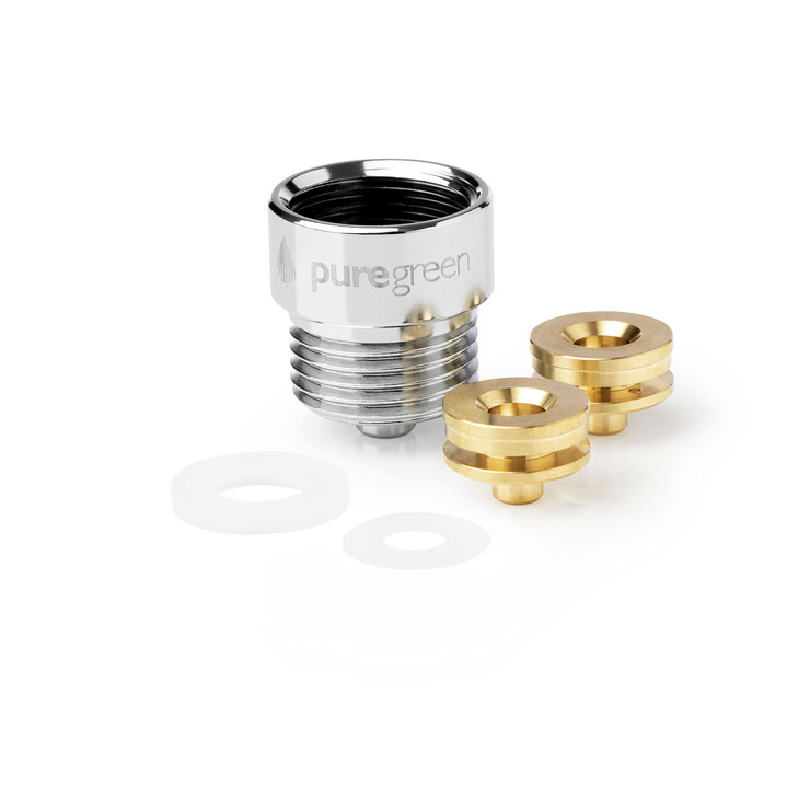 - Wasserspar-Duschkopf und Wassersparer, in Farbe CHROM Ansicht 5