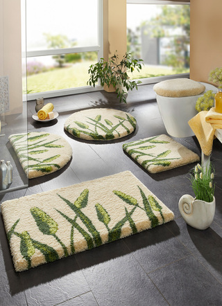 Badgarnitur von Grund mit rutschhemmender Rückseite