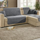 Sessel- & Sofaüberwürfe - Wohnaccessoires mit Anti-Rutsch-Beschichtung, in Größe 101 (Sesselschoner, 50x150 cm) bis 905 (2 Kissenbezüge, 40x 40 cm), in Farbe BEIGE – Farbe GRAU – Ansicht 3