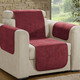 Sessel- & Sofaüberwürfe - Sessel- und Sofaschoner mit Fleckschutz und Anti-Rutsch-Beschichtung, in Größe 101 (Sesselschoner, 50x150 cm) bis 865 (2 Armlehnenschoner, 50x 70 cm), in Farbe ROT – Farbe ROT – Ansicht 2