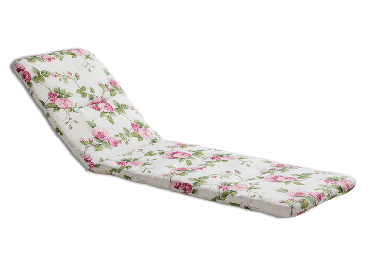 Kissen, Polster und Auflagen - Kissen und Auflagen in mustergültiger Qualität, in Farbe PFINGSTROSE, in Ausführung Sitzkissen 2er-Set Ansicht 6