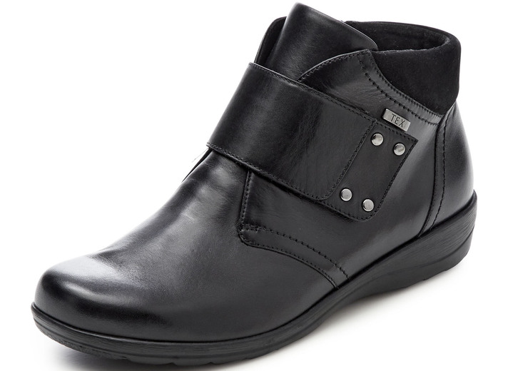 Stiefel & Stiefeletten - ELENA EDEN, atmungsaktive Damen-Boots, Weite H, mit Reißverschluss, in Größe 036 bis 042, in Farbe SCHWARZ Ansicht 1