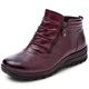 Stiefel & Stiefeletten - ELENA EDEN, gefütterte Damen-Boots, Winterschuhe, Weite H, mit Reißverschluss, in Größe 3 1/2 bis 8, in Farbe BORDEAUX – Farbe BORDEAUX – Ansicht 1