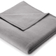 Decken - Kuschelig-weiche Schlafdecke Cotton Home, in Größe 225 (Schlafdecke, 150x200 cm) bis 325 (Schlafdecke, 150x220 cm), in Farbe TAUPE – Farbe GRAU – Ansicht 1