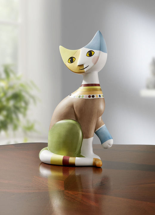 Figuren - Goebel-Katze aus hochwertigem Porzellan, in Farbe BUNT