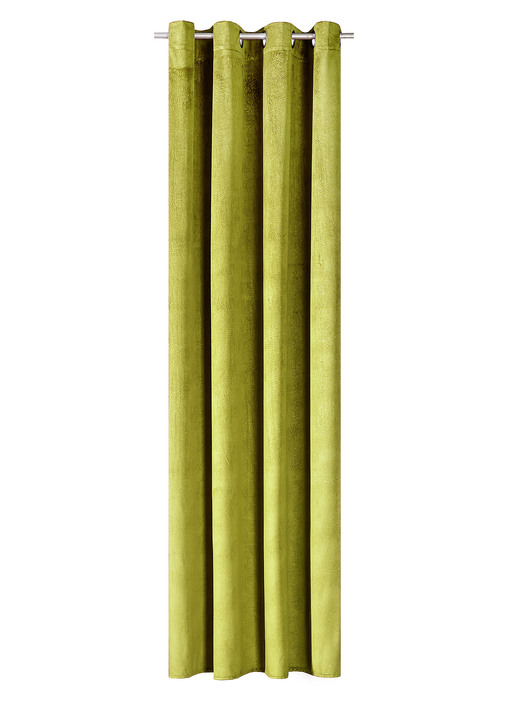 Klassisch - Energiespar-Verdunkelungsschals in Samtoptik Ansicht 3 Klassisch - Energiespar-Verdunkelungsschals in Samtoptik, in Größe 364 (H150xB140 cm) bis 436 (H245xB140 cm), in Farbe TAUPE, in Ausführung mit Universalschienenband Ansicht 3