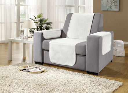 Sessel- und Sofaschoner mit Anti-Rutsch-Beschichtung