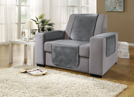 Sessel- und Sofaschoner mit Anti-Rutsch-Beschichtung