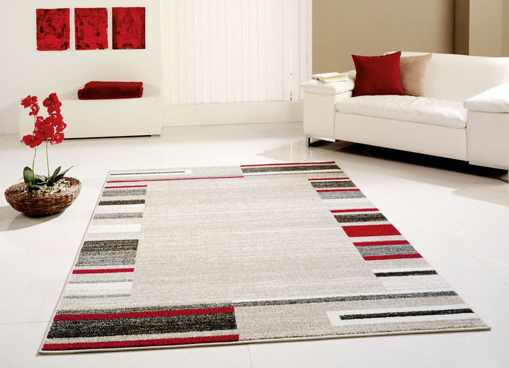 Klassisch - Strapazierfähige, pflegeleichte Brücken und Teppiche, in Größe 111 (Brücke, 60x110 cm) bis 288 (Teppich, 240x330 cm), in Farbe CREME Ansicht 1