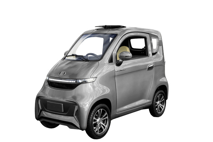 Mobilität - Kabinenroller, 4-Rad, in Farbe GRAU Ansicht 1