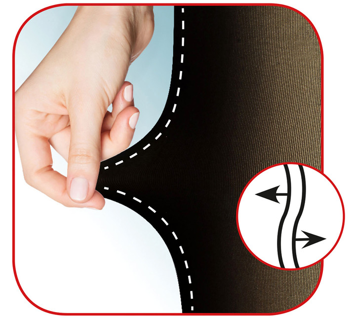 Strümpfe - Thermo-Fleece-Strumpfhose, in Größe L (42/44) bis XL (46/48), in Farbe HAUT Ansicht 3