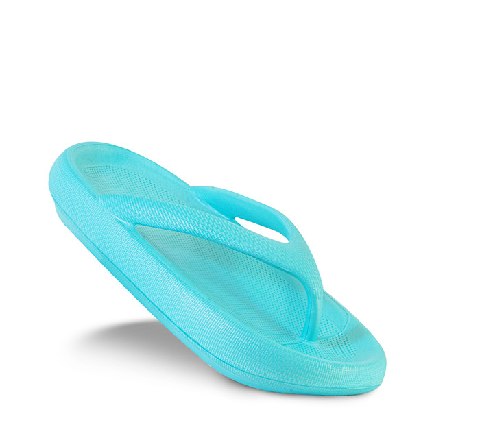 Gesunder Fuß - Wolken-FlipOns, in Größe 036 bis 041, in Farbe PFIRSICH Ansicht 4