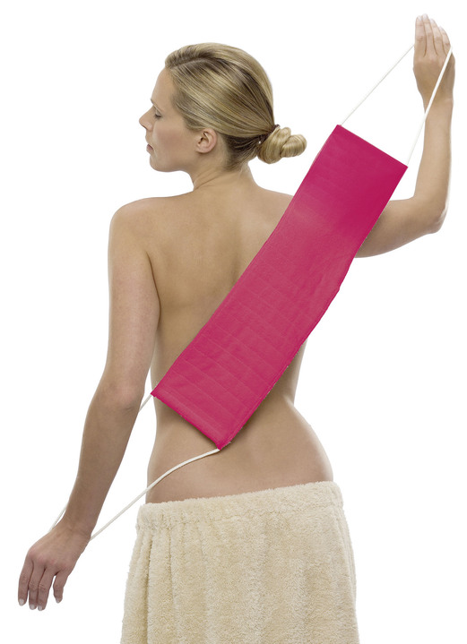 Körperpflege & Kosmetik - Rückenreinigungstuch von Janastyle, in Farbe PINK Ansicht 1