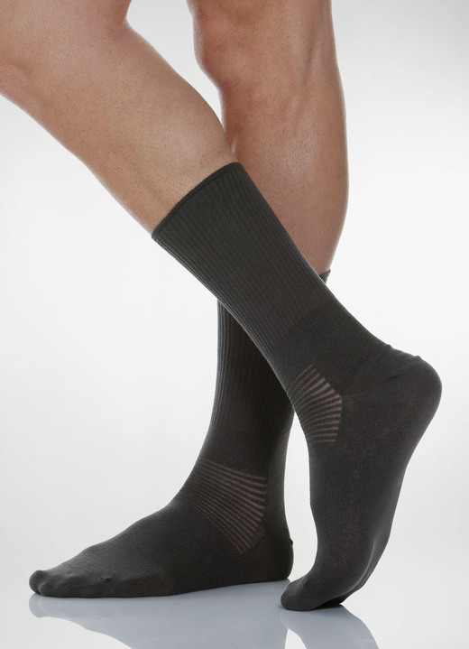 Strümpfe - Diabetiker-Socken oder -Kniestrümpfe, in Größe L bis XL, in Farbe MARINE, in Ausführung Socken Ansicht 6