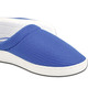 Hausschuhe - Gel-Slipper, in Größe L bis XXL, in Farbe BLAU-WEISS – Farbe BLAU-WEISS – Ansicht 2