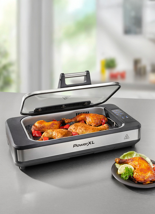 Kochen & Grillen - PowerXL Smokeless Indoor-Grill Ansicht 3 Kochen & Grillen - PowerXL Smokeless Indoor-Grill, in Farbe SCHWARZ Ansicht 3