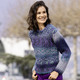 Pullover - Pullover mit Alpaka und tollem Farbverlauf – Farbe LILA-GRÜN-MULTICOLOR – Ansicht 1 Pullover - Pullover mit Alpaka und tollem Farbverlauf, in Größe L(44/46) bis XS(32/34), in Farbe PINK-LILA-MULTICOLOR – Farbe LILA-GRÜN-MULTICOLOR – Ansicht 1
