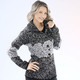 Jacken, Westen & Sets - Strickjacke in Strickmix – Farbe SCHWARZ-GRAU – Ansicht 1 Jacken, Westen & Sets - Strickjacke in Strickmix, in Größe 038 bis 054, in Farbe SCHWARZ-GRAU – Farbe SCHWARZ-GRAU – Ansicht 1