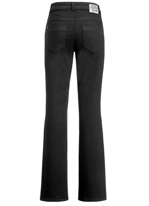 Jeans - Magic-Jeans mit modisch weiterem Beinverlauf, in Größe 017 bis 088, in Farbe SALBEI Ansicht 14